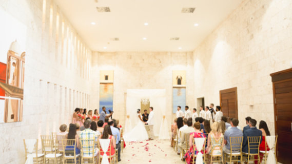 Ballroom Foyer - Destination Wedding