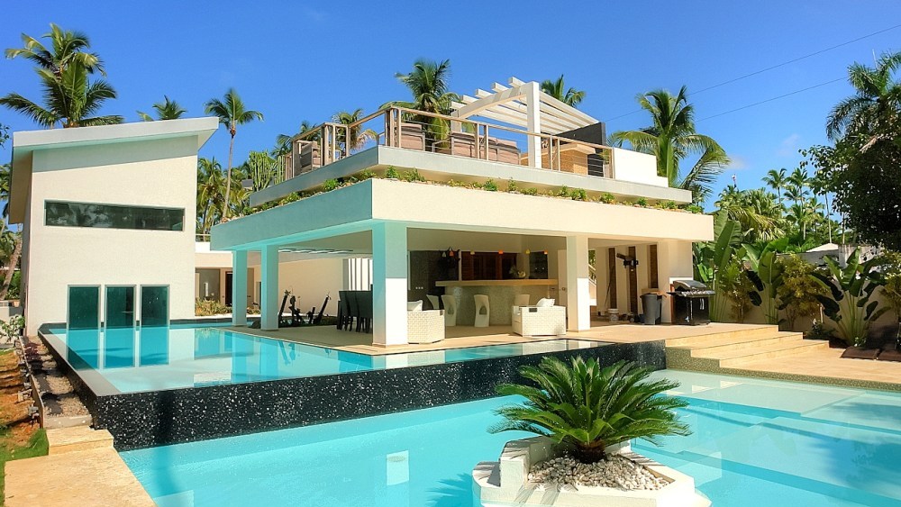 A Caribbean luxury villa in the Dominican Republic